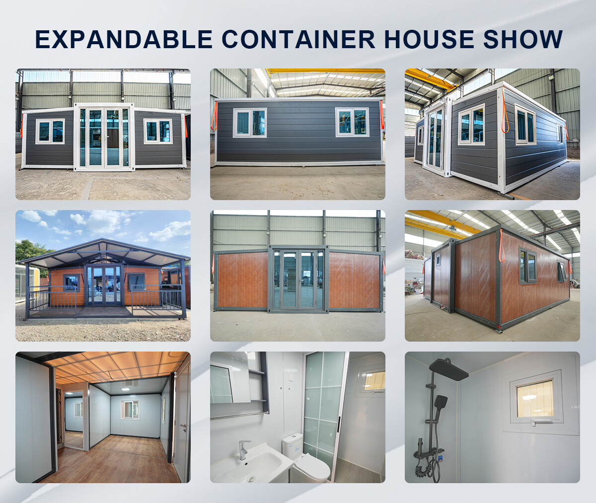 20 ft Dual-Wing Expandable & Foldable Container House (3) 20 ft Dual-Wing Expandable & Foldable Container House (3)