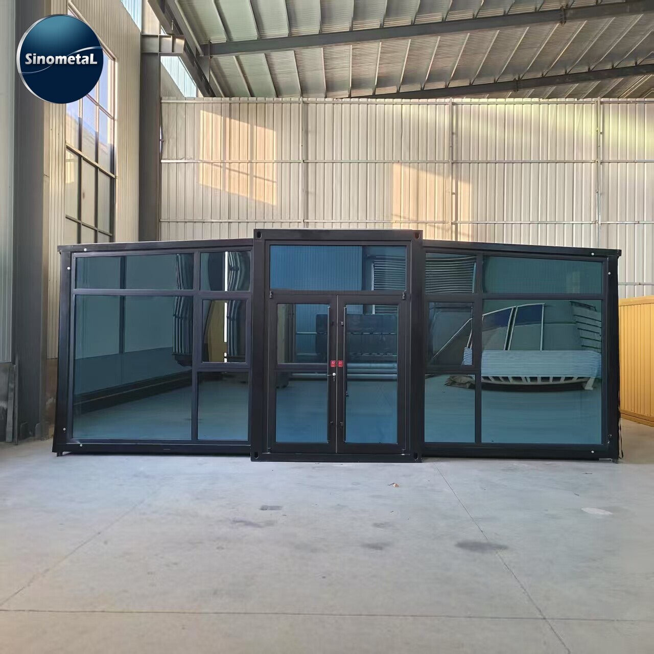 Nhà Container Mở Rộng & Gấp Gọn 20 ft Hai Cánh