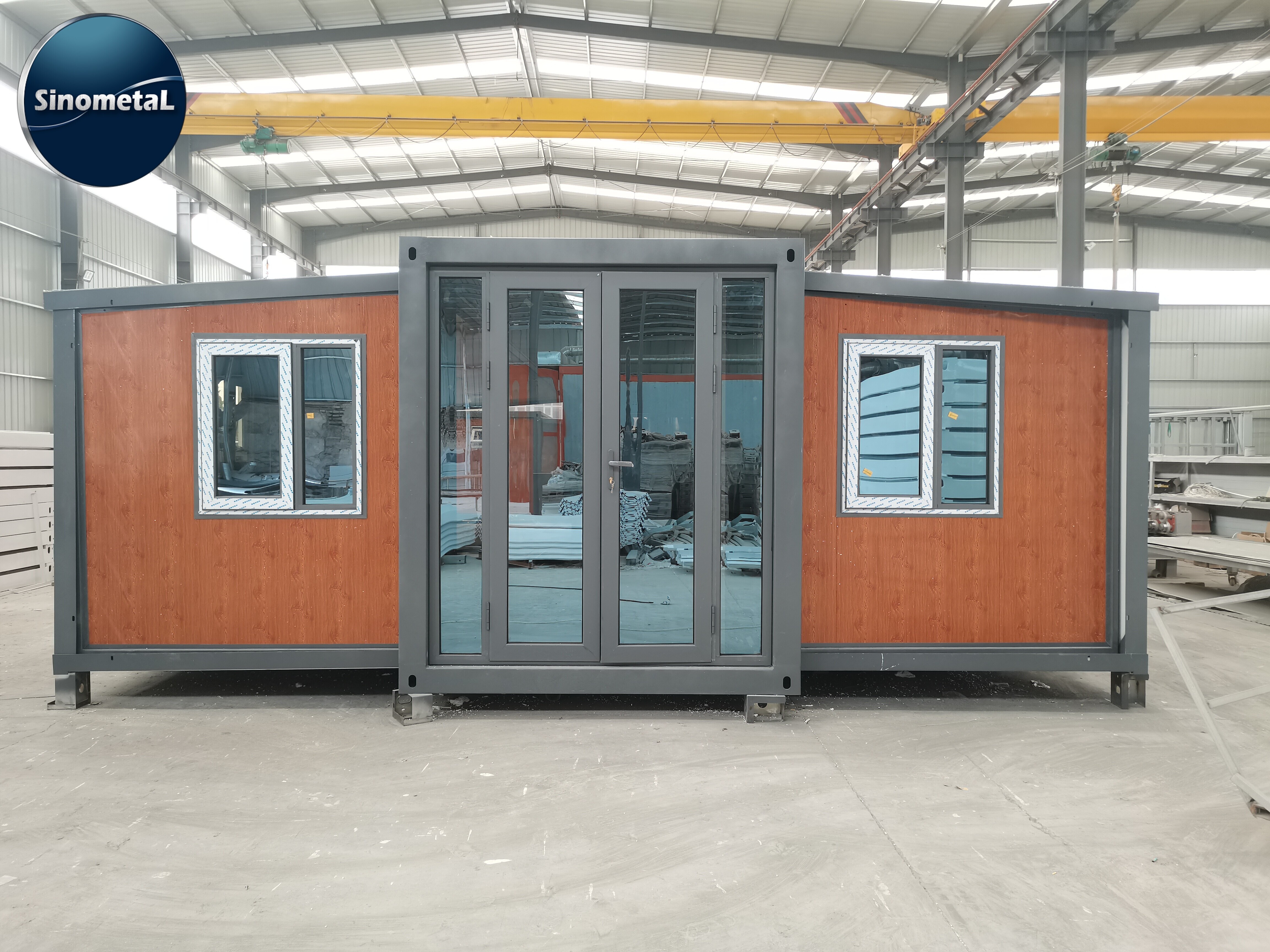 Nhà Container Mở Rộng & Gấp Gọn 20 ft Hai Cánh