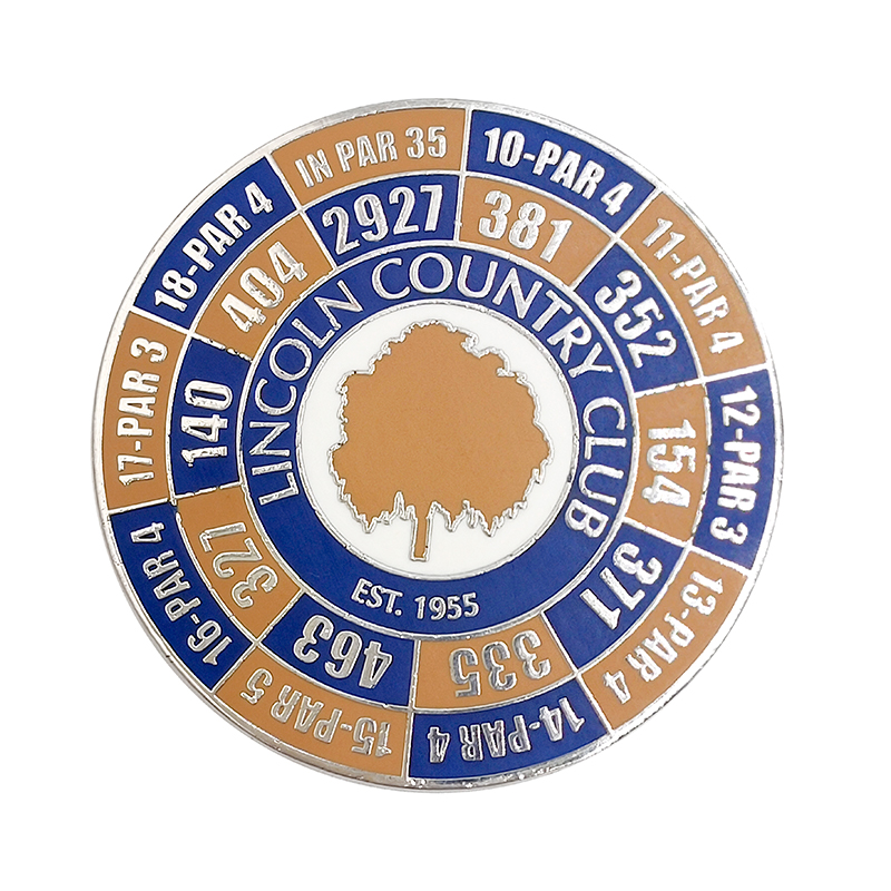 Marca de bola de golf