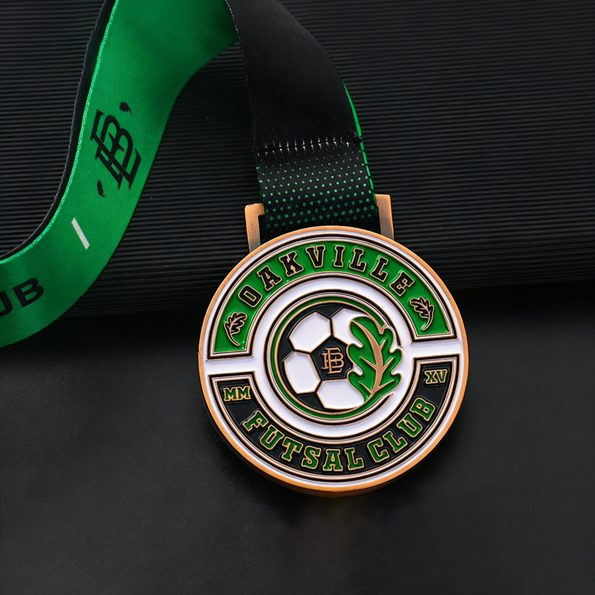 Medallas de metal personalizadas para torneos y competiciones de fútbol específicos de la ciudad, medallas de metal conmemorativas para encuentros deportivos de otoño.