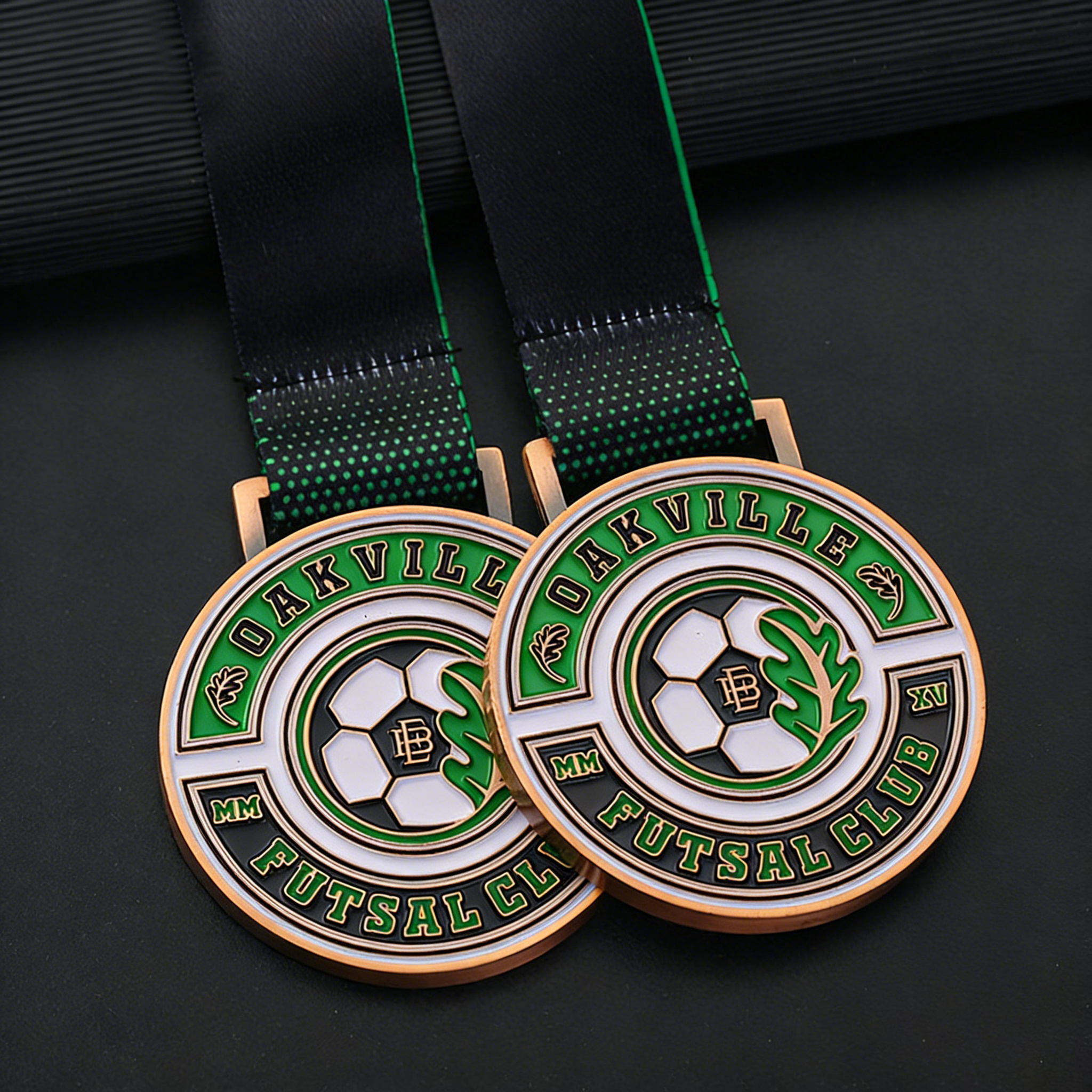Medallas de metal personalizadas para torneos y competiciones de fútbol específicos de la ciudad, medallas de metal conmemorativas para encuentros deportivos de otoño.
