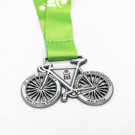 Medallas de ciclismo deportivas personalizadas de Malasia más vendidas