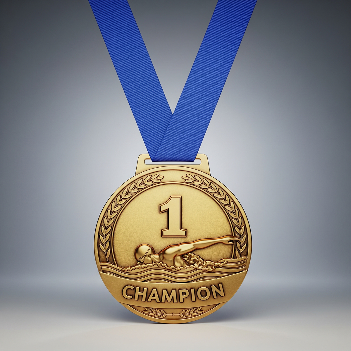 Medallas deportivas, chapadas en oro y plata con cobre, esmalte suave de colores, medallas de aleación de zinc en 3D, con cintas de sublimación.