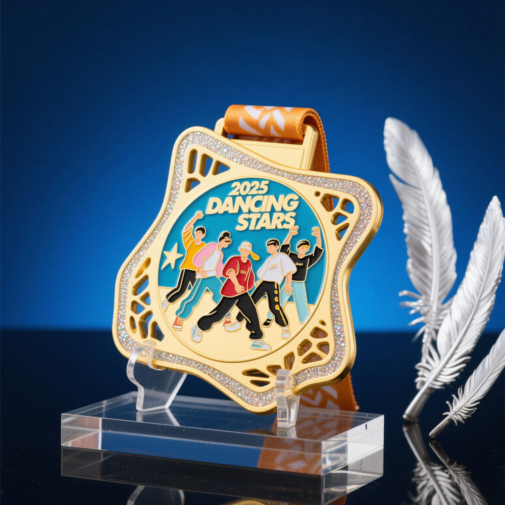 Cinta de premio deportivo personalizada de medalla de metal 3D con diseño de logotipo de recuerdo para trofeo de oro de taekwondo y fútbol