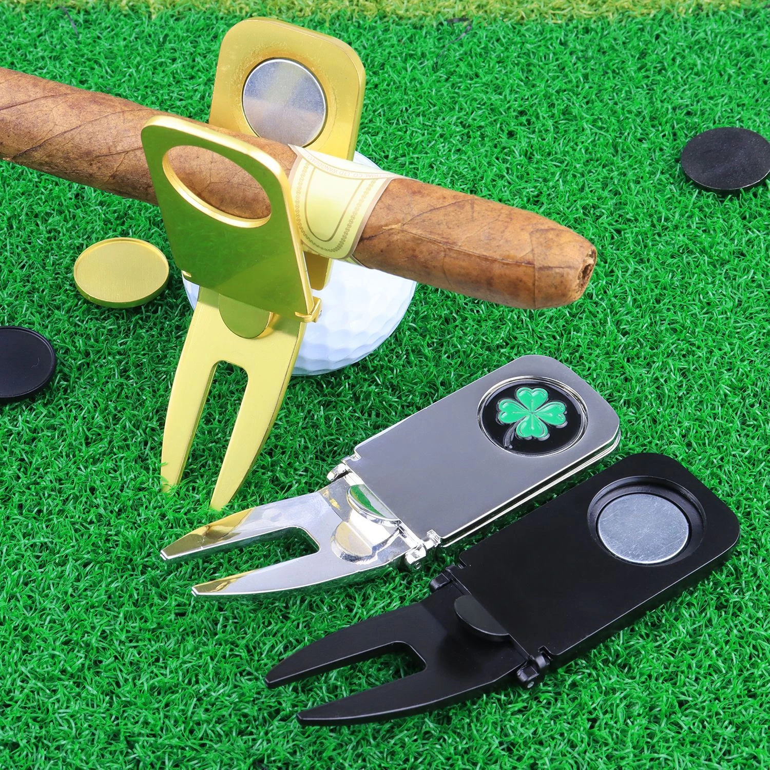 Golf-Gabel
