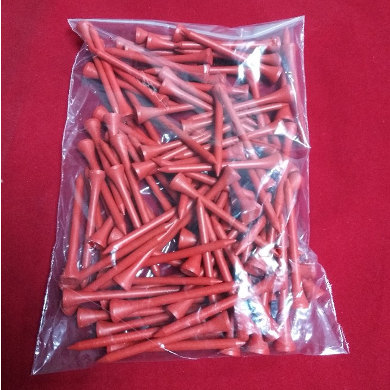 Farbenfrohes Golfball-Tee-Set, gemischte Tee-Pegs in verschiedenen Größen, Zubehör für das Abschlagen auf dem Golfplatz