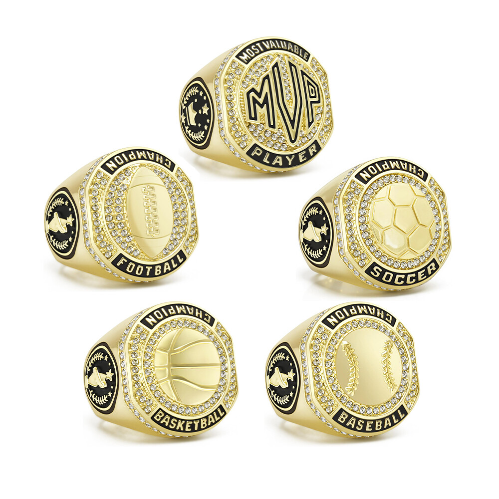 Sportmeister-Ringe Fan-Sportveranstaltungs-Gedenkaccessoires