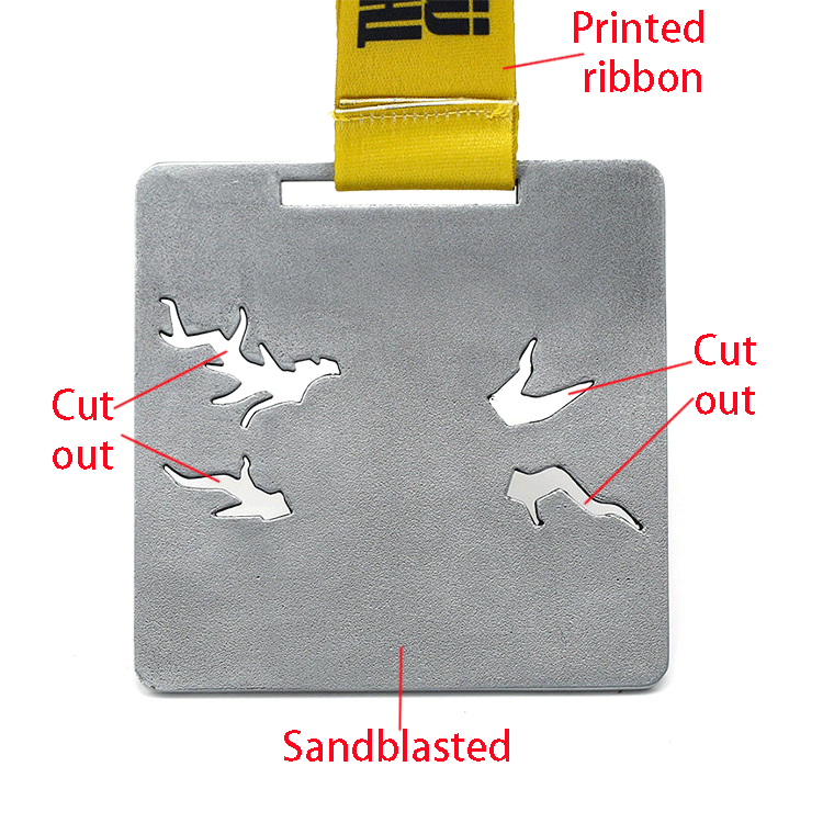 Maßgefertigte 3D-Boxmeisterschaftsmedaillen und -trophäen aus Zinklegierung