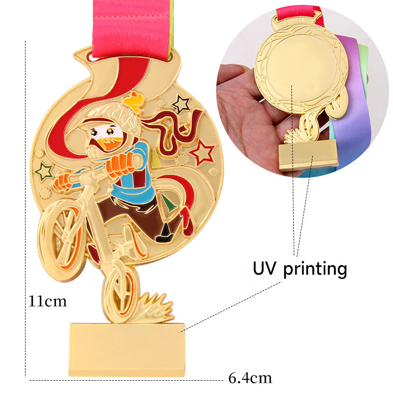 Maßgefertigte Sportmedaillen, Metallmedaillen, Mountainbikes, Kinderlaufräder, Cross-Country-Meisterschaften, Autosouvenirs