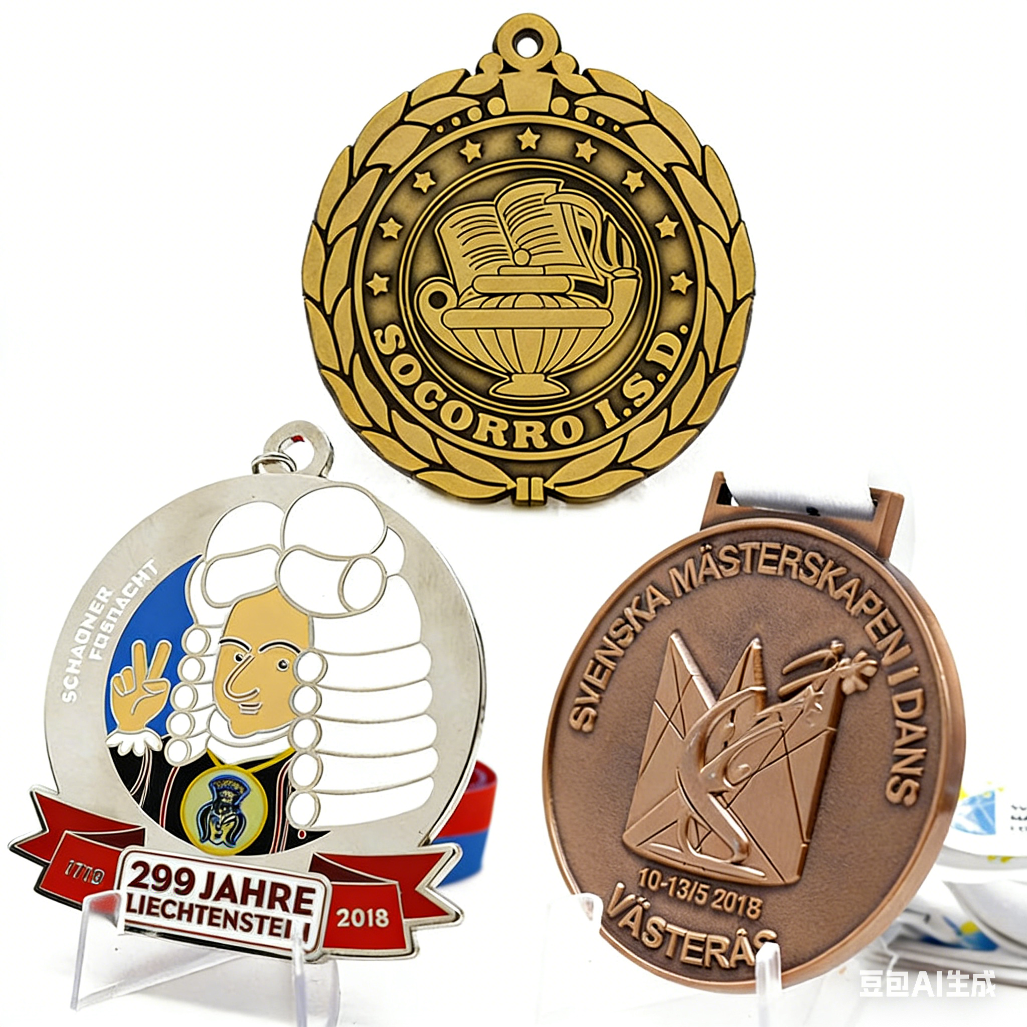 Großhandel für individuelle Metall-Radfahrmedaillen, Funrun-5k-Rennradmedaillen, antike Silbermünzen-Sportmedaillen für Marathonläufe.