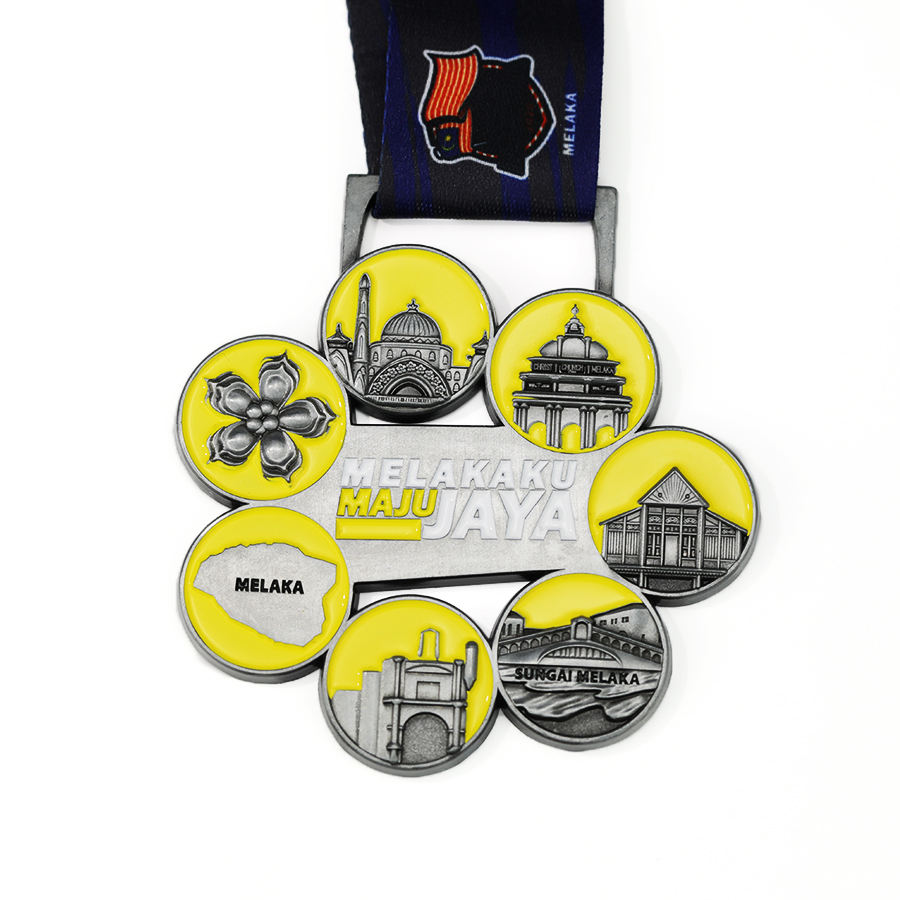 Großhandel Günstig Individuelles Design Beliebtes Neues Design Personalisierte Sportmedaille Marathonmedaille Wettbewerbsveranstaltung Souvenir