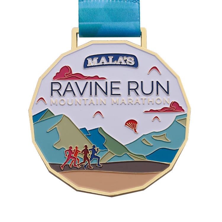 Neue maßgeschneiderte Sport-Laufmedaille DIY niedliche Auszeichnungsmedaille