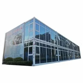 Nhà container tiền chế cao cấp 2 tầng, 20 feet, mô-đun, nhà container tiền chế