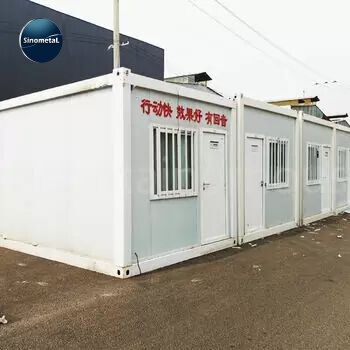 Nhà container tiền chế cao cấp 2 tầng, 20 feet, mô-đun, nhà container tiền chế