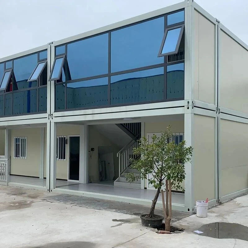 Căn hộ cao cấp 2 phòng ngủ, kích thước 20ft x 40ft, nhà tiền chế di động, nhà container mô-đun.