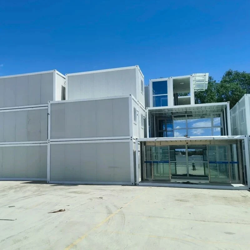 Căn hộ cao cấp 2 phòng ngủ, kích thước 20ft x 40ft, nhà tiền chế di động, nhà container mô-đun.