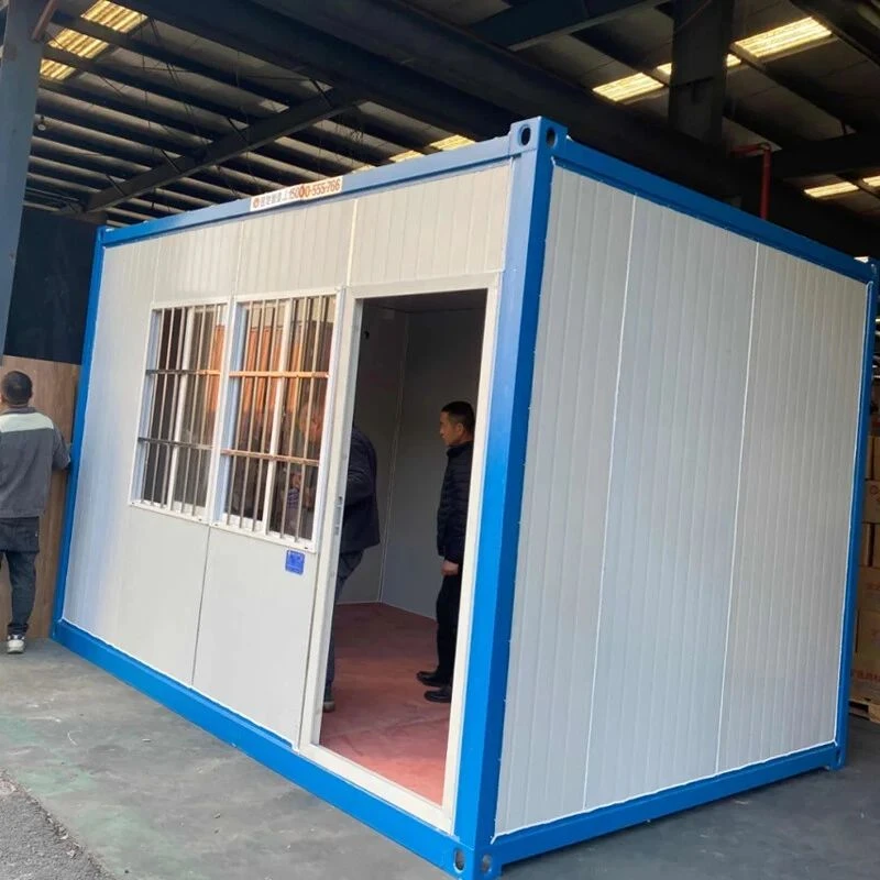 Nhà container tiền chế chống nước, chống cháy, kết hợp nhiều loại, kích thước 20 feet và 40 feet, kiểu dáng cabin Apple.