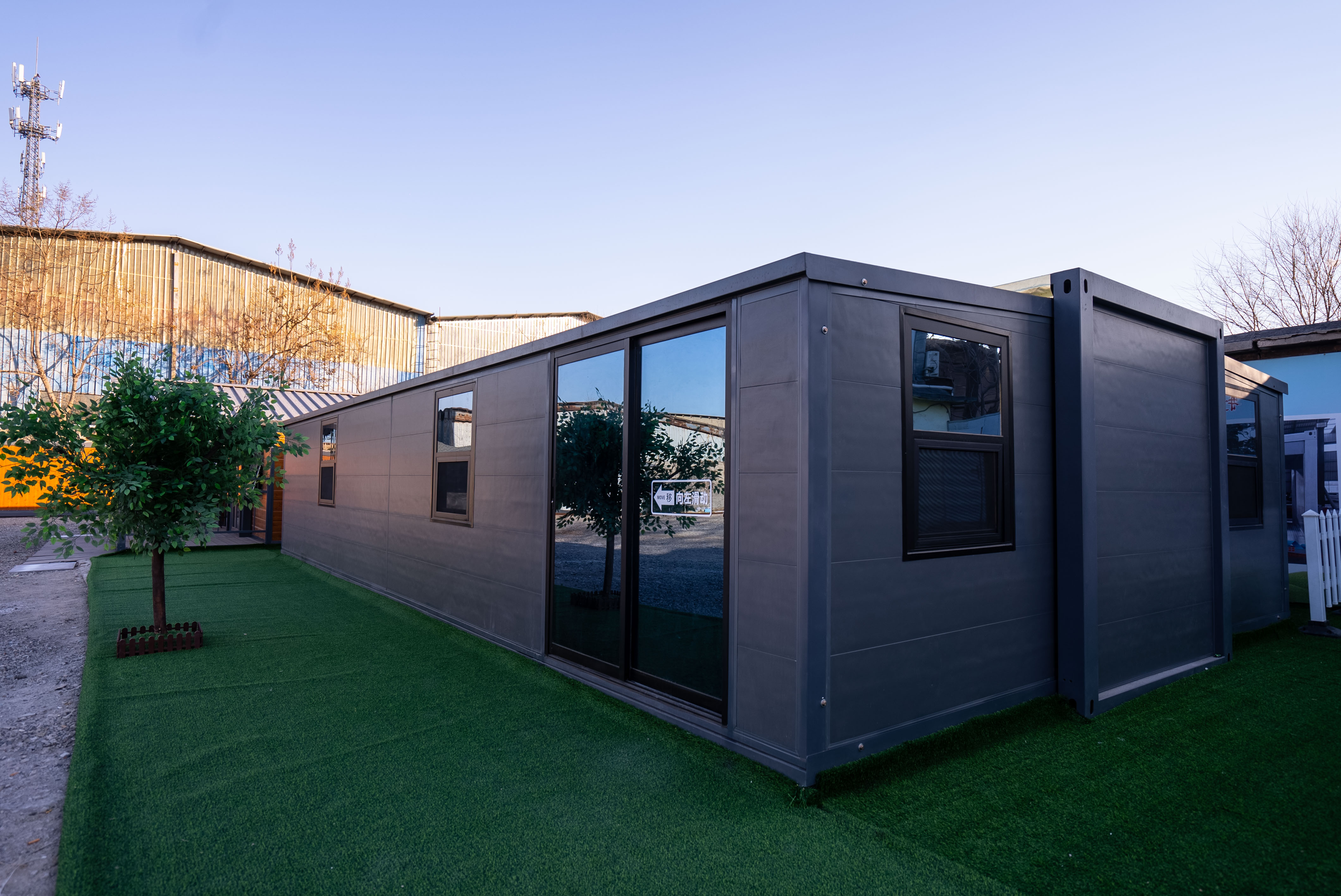 Phòng Mở Rộng 40FT Hai Cánh