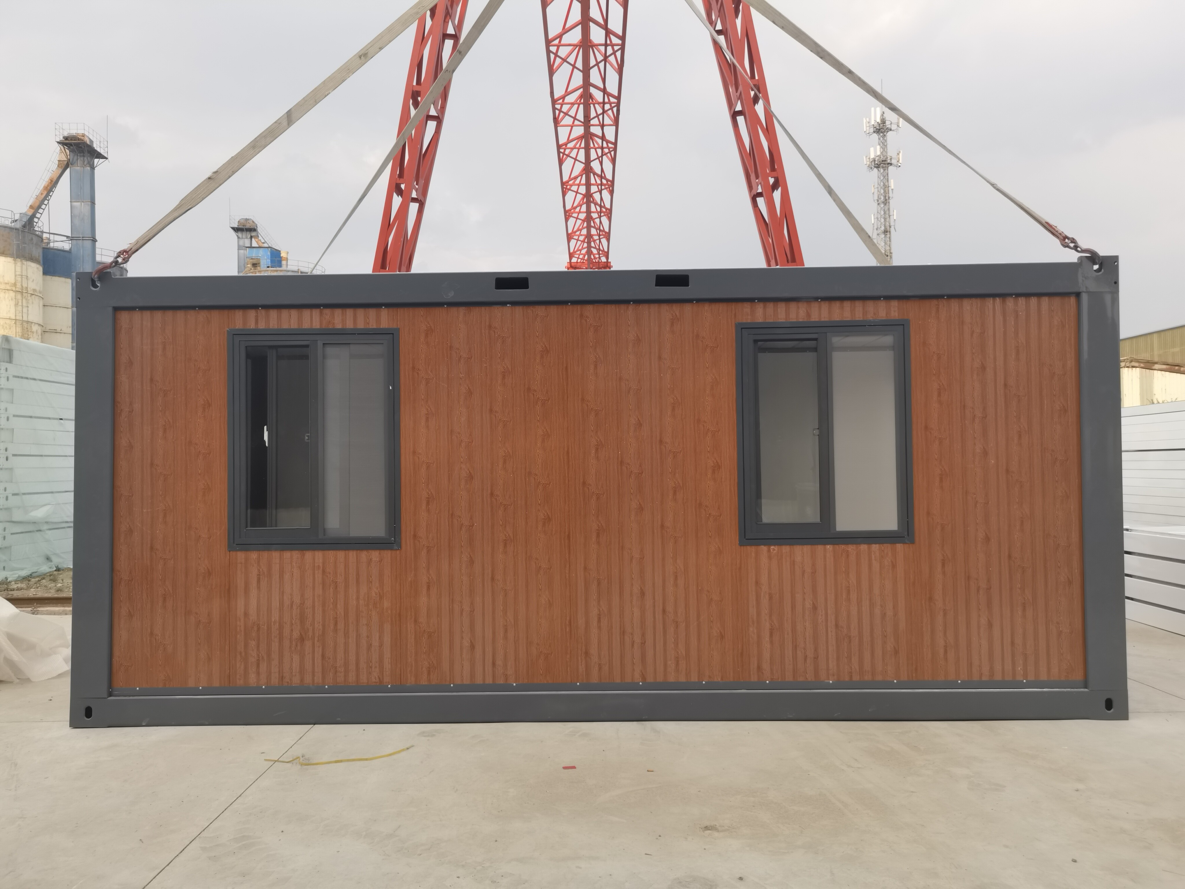 Nhà container gấp gọn phẳng