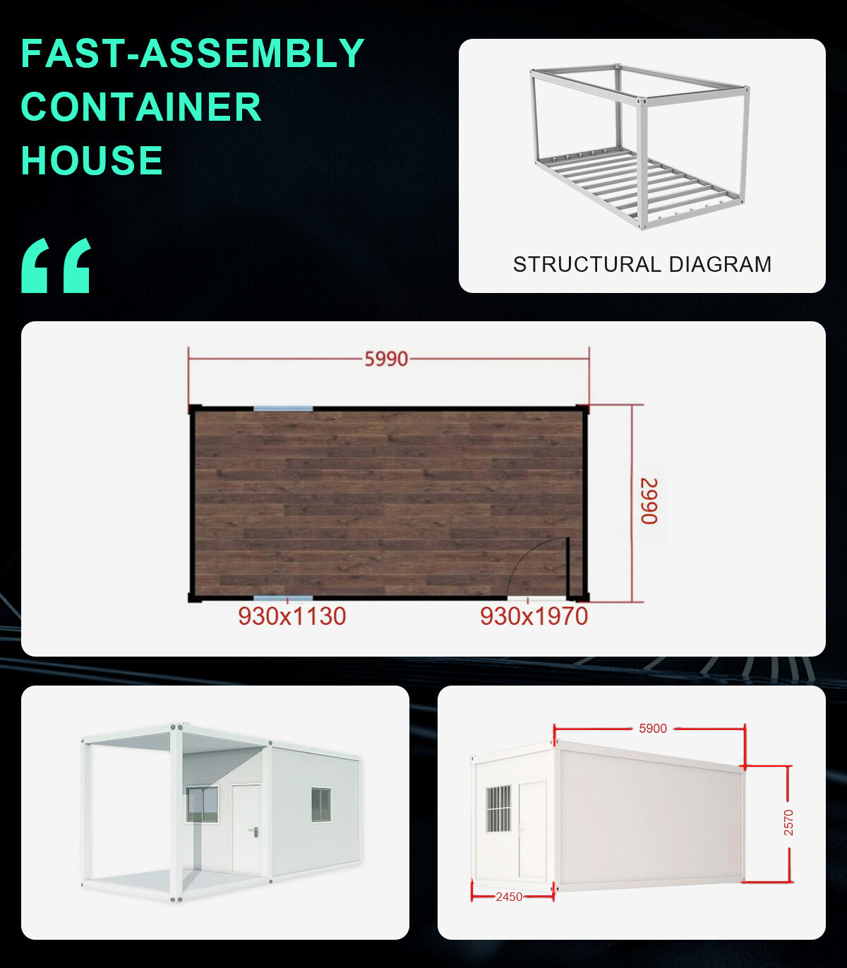 Fast-Assembly Container House (1)