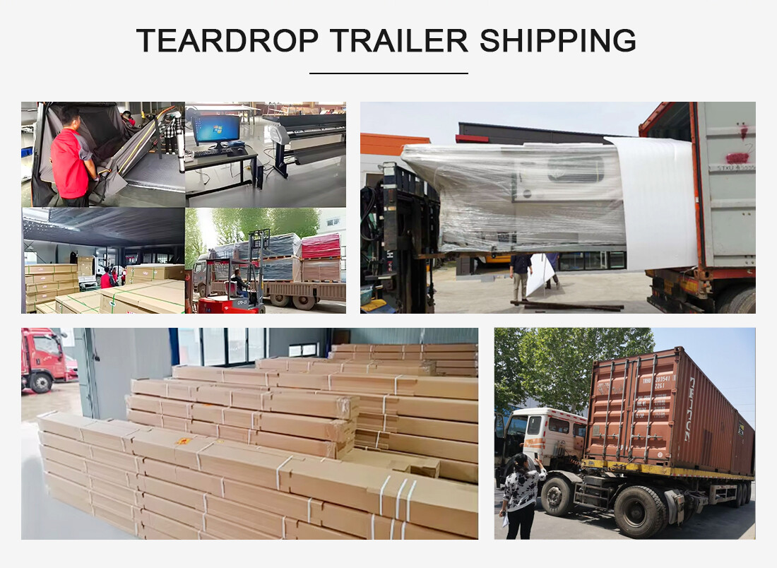 teardrop trailer shipping