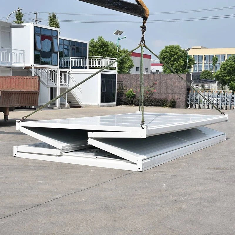 Estándar Portátil Ligero Acero Prefabricado Envío Tiny house Movible Expandible Casa prefabricada