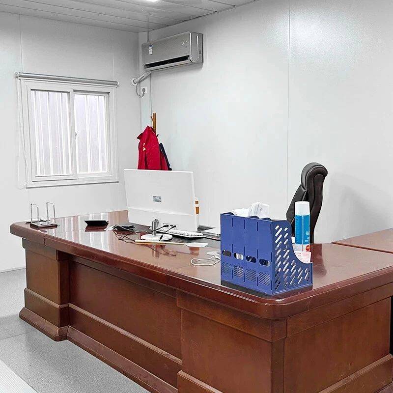 Estándar Portátil Ligero Acero Prefabricado Envío Tiny house Movible Expandible Casa prefabricada