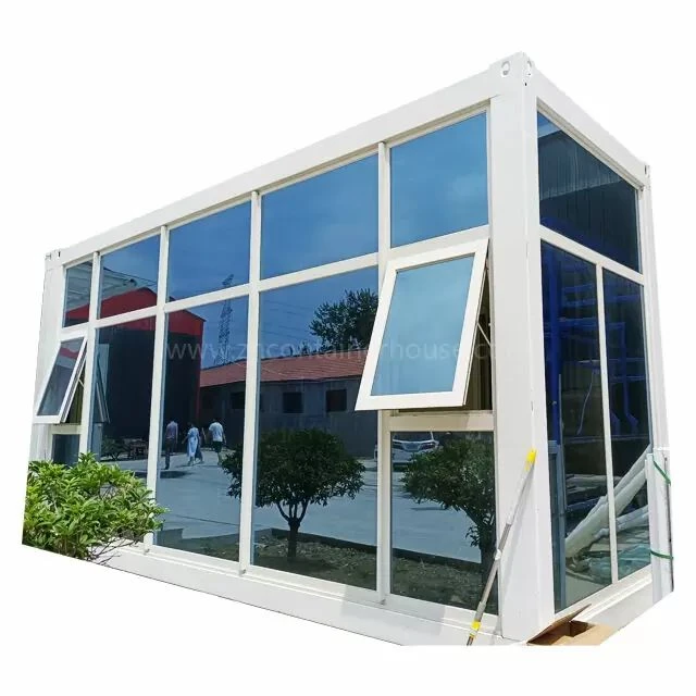 Nueva Tecnología Contenedor Oficina Estructura de Acero Soldada Flat Pack Casa Contenedor