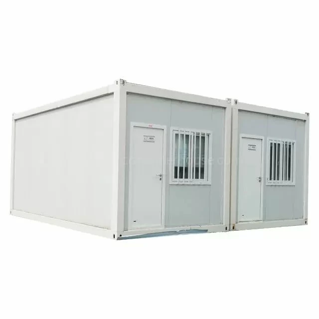 Cabaña Prefabricada Desmontable 20ft Simple Fundación Cápsula Casa Plegable Contenedor CasaOficinaCoffee BarTiendas