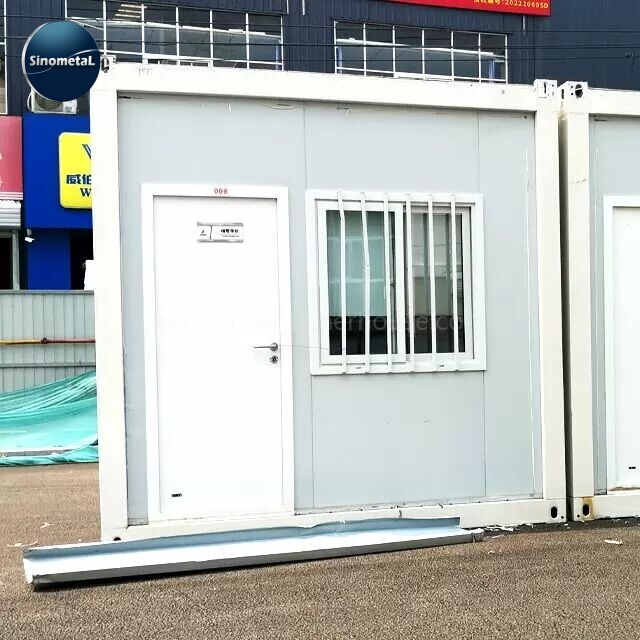 Cabaña Prefabricada Desmontable 20ft Simple Fundación Cápsula Casa Plegable Contenedor CasaOficinaCoffee BarTiendas