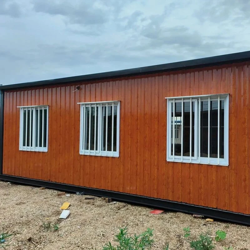 Modular desmontable 20Ft Oficina portátil móvil al aire libre Tiny Container House