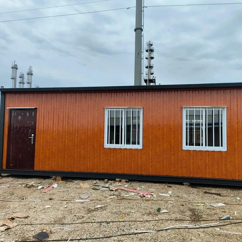 Modular desmontable 20Ft Oficina portátil móvil al aire libre Tiny Container House