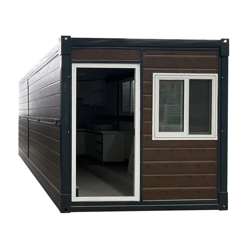 Modular desmontable 20Ft Oficina portátil móvil al aire libre Tiny Container House