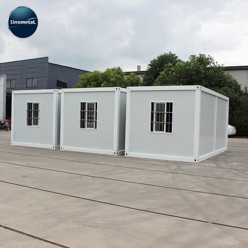 Modular desmontable 20Ft Oficina portátil móvil al aire libre Tiny Container House