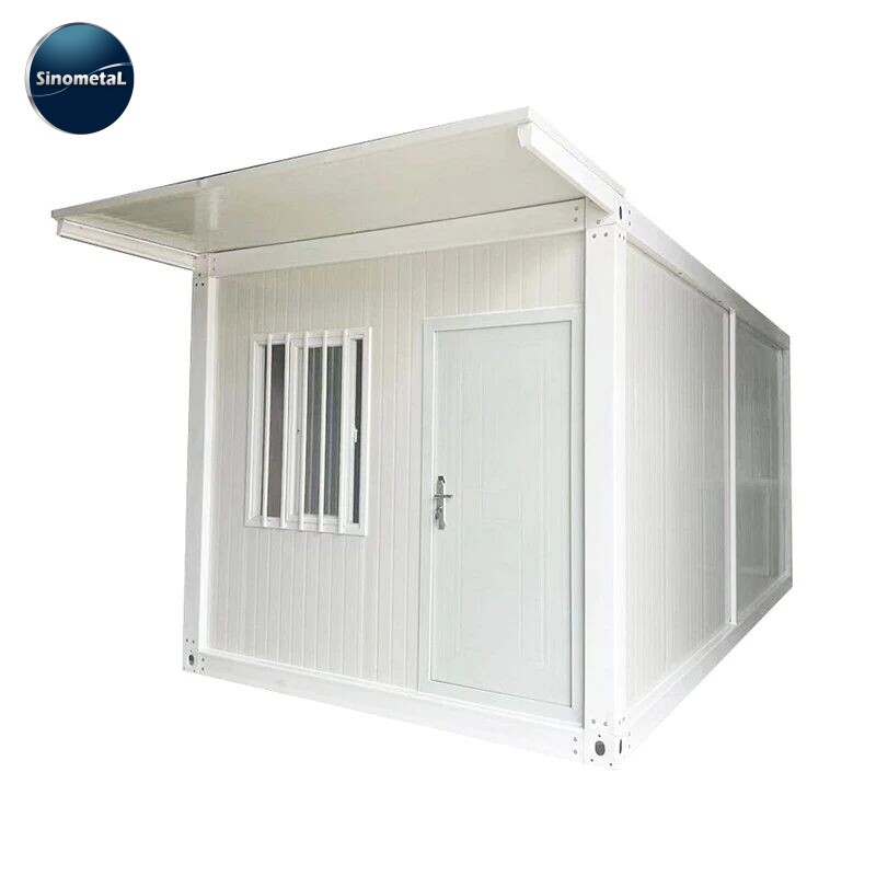 Modular desmontable 20Ft Oficina portátil móvil al aire libre Tiny Container House