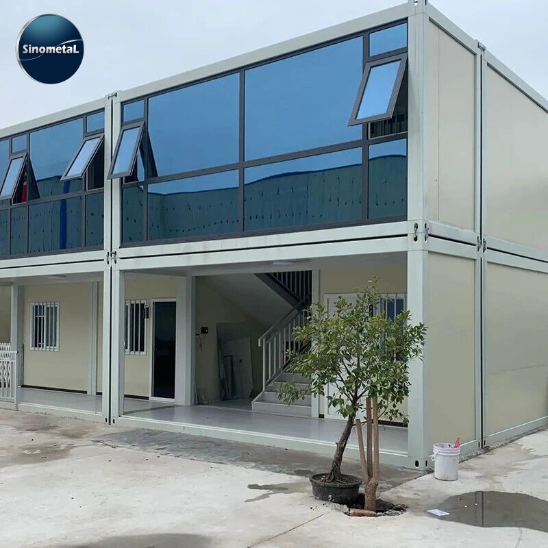 Lujo 2 Dormitorios 20ft 40ft Edificios Prefabricados Apartamentos Portátil Prefabricado Modular Casas Contenedor