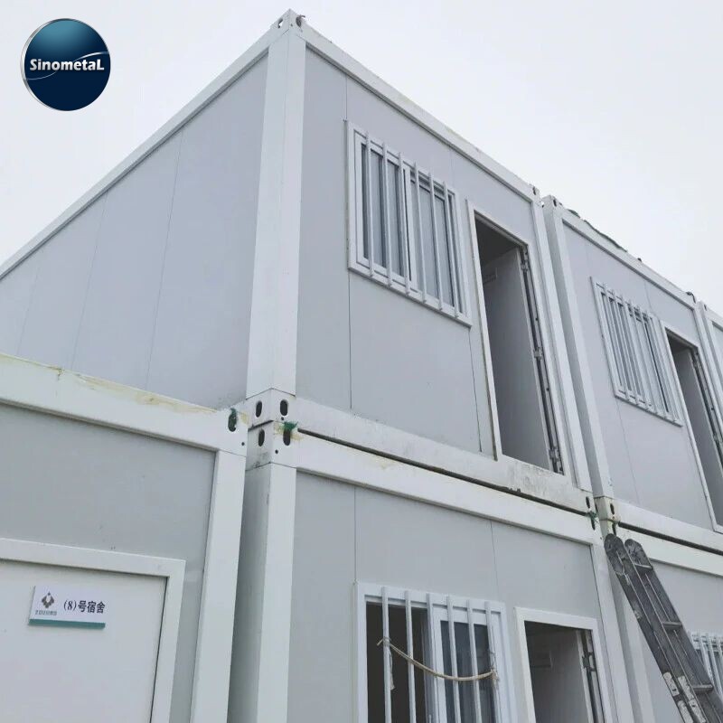 Modular desmontable 20Ft Oficina portátil móvil al aire libre Tiny Container House