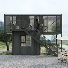 Lujo 2 Story 20Ft Prefeb Mudular Envío Casas Prefabricadas Casa Contenedor