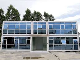 Nueva Tecnología Contenedor Oficina Estructura de Acero Soldada Flat Pack Casa Contenedor