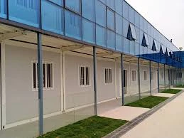 Nueva Tecnología Contenedor Oficina Estructura de Acero Soldada Flat Pack Casa Contenedor