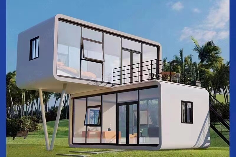 Casa Cápsula de Manzana de 5.8 Metros