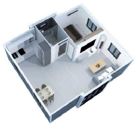 Habitación de Extensión de Doble Ala de 20FT