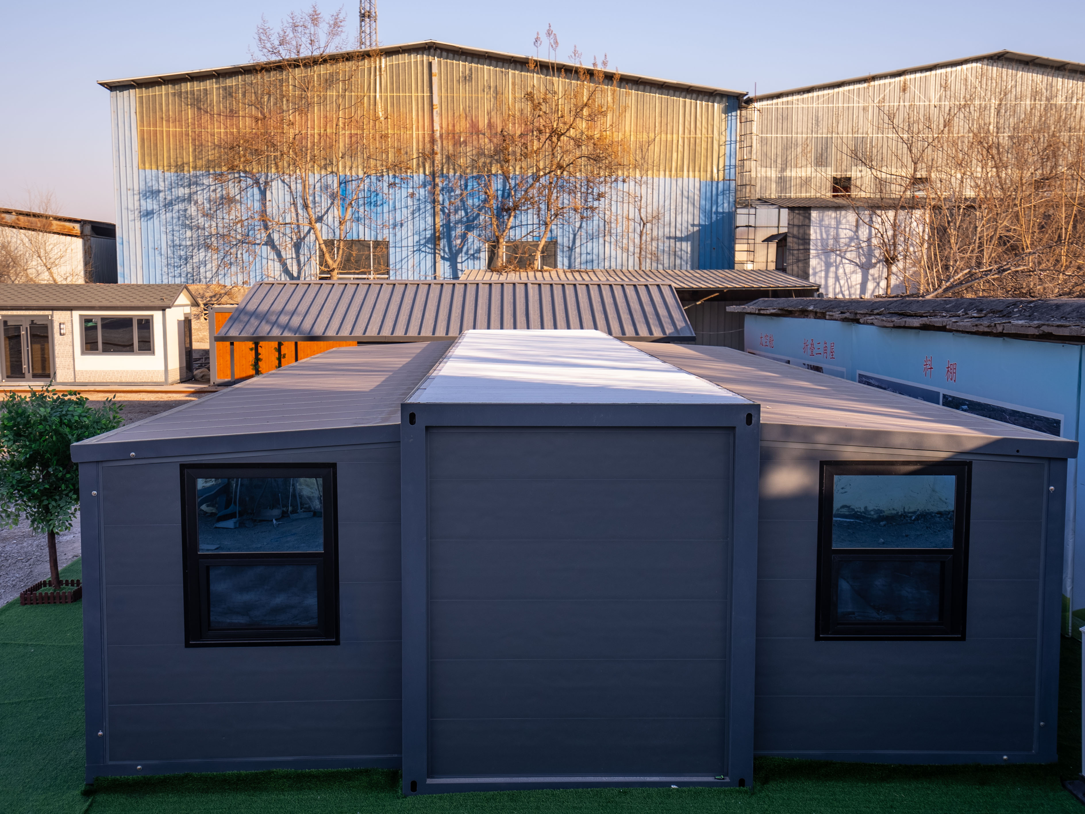 Sala de Extensión de Doble Ala de 40FT