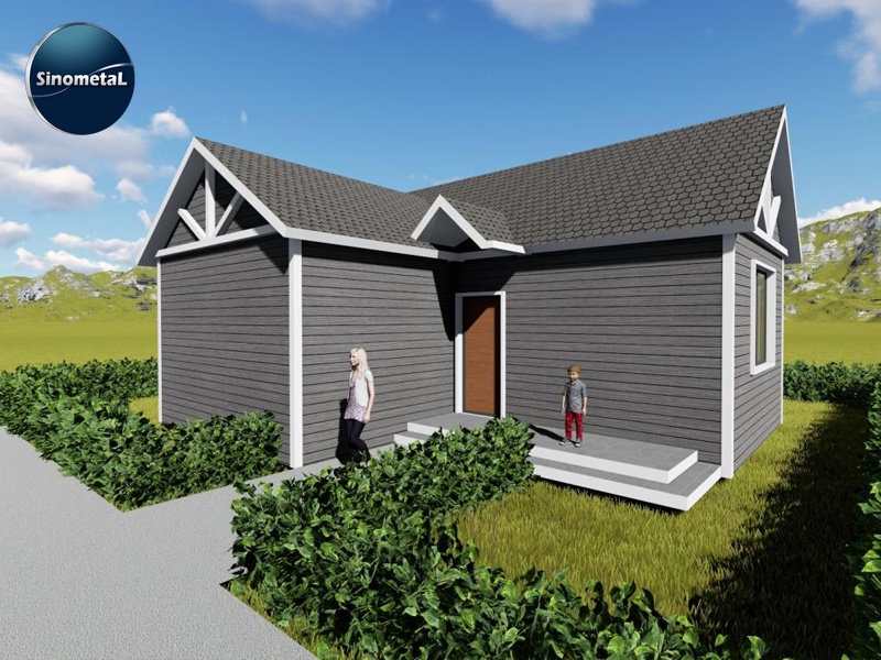 Villa de acero ligero