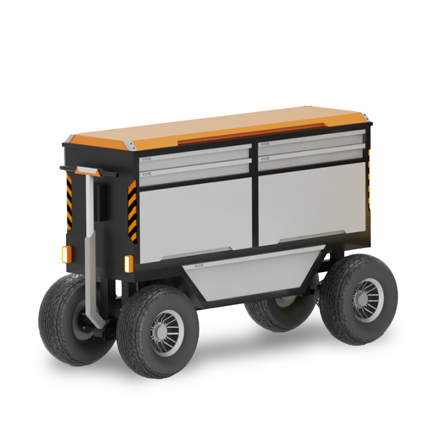 [New Show]Modular Outdoor Mobile Workstation – Open Utility Cart