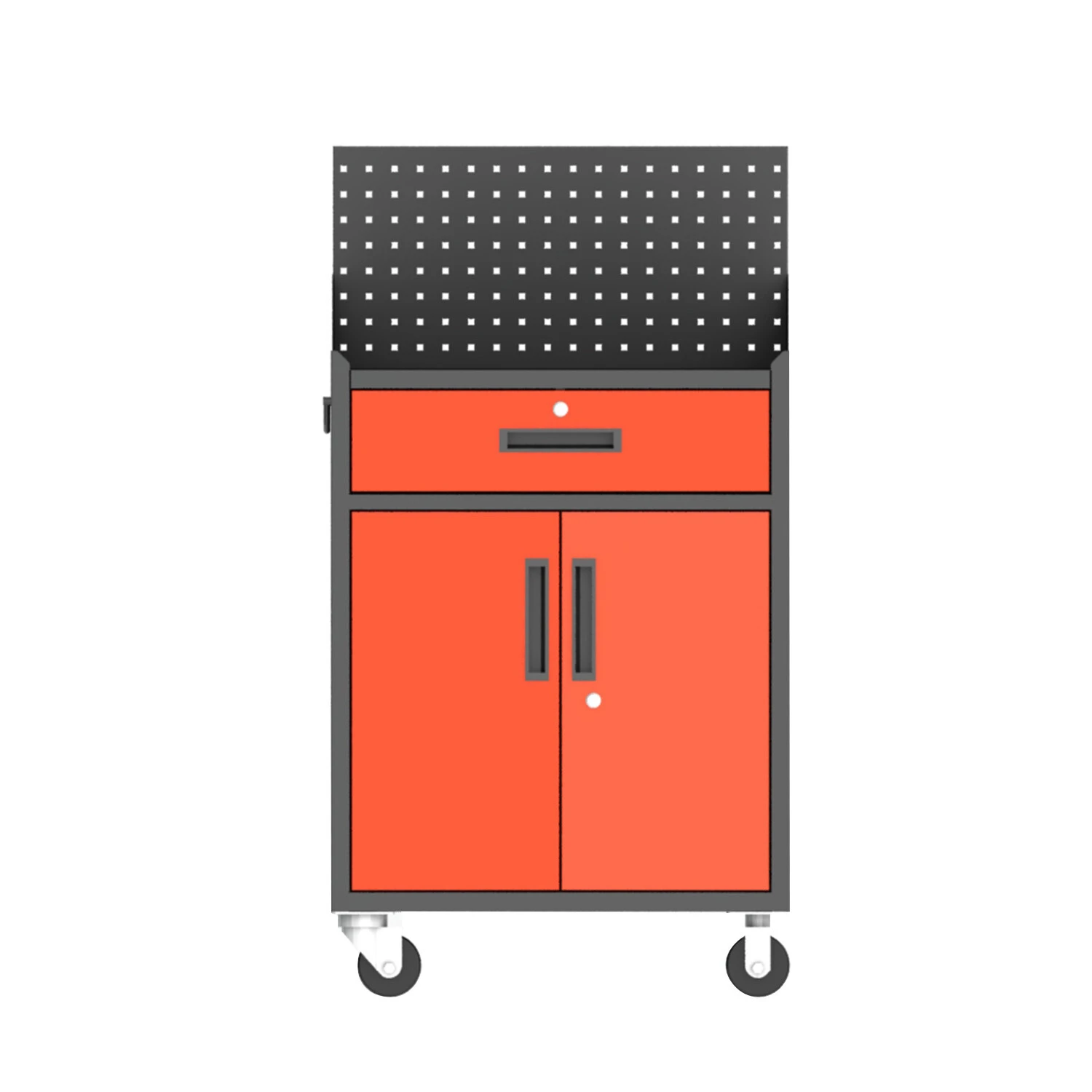 [New Show]Heavy-Duty Tool Cabinet with 2 Drawers & 1 Door | Compact & Durable