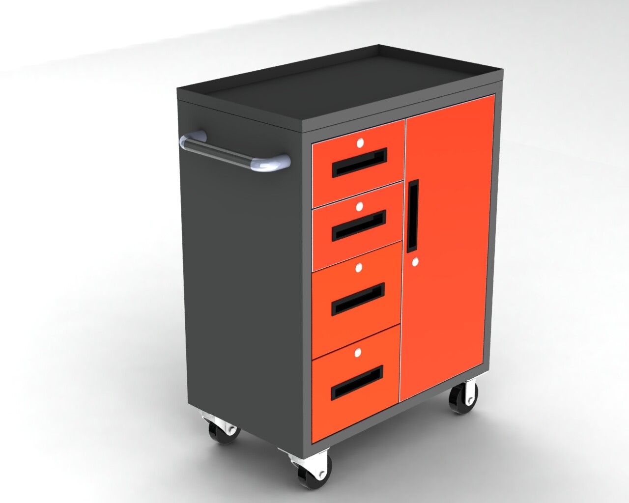 [New Show]Tool Cabinet GJG-25003 | Compact 4-Drawer Storage Solution