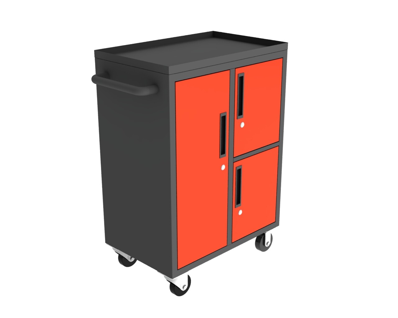 [New Show]GJG-25009 3-Door Split-Access Tool Cabinet