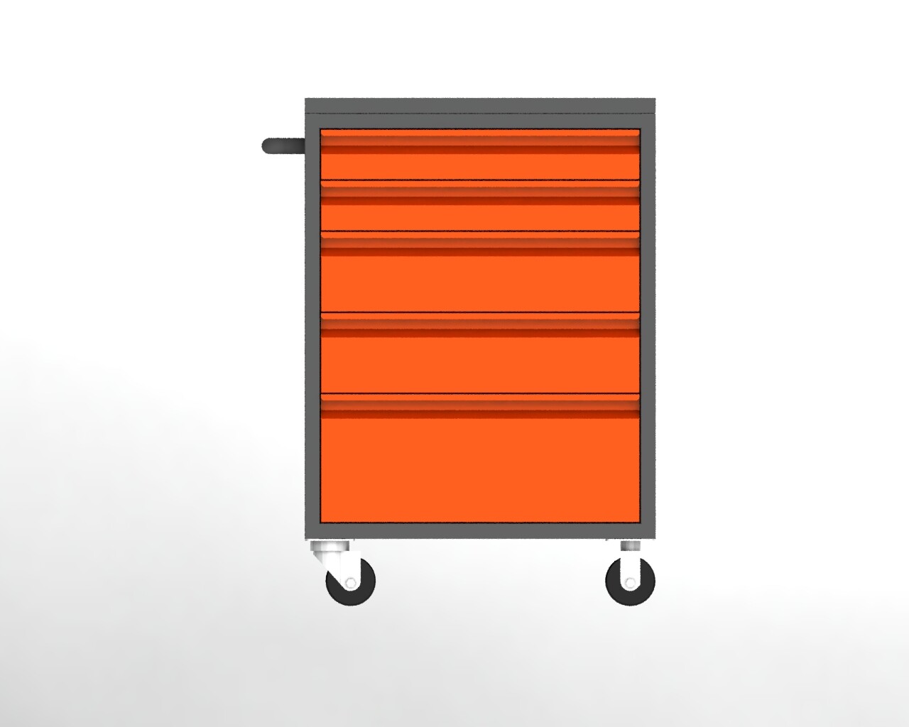 [New Show]5-Drawer Tool Cabinet | Sleek Design for Efficient Tool Access